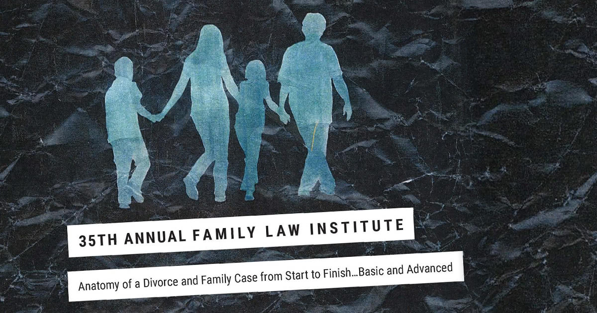 SM&P Attends the 2017 Family Law Institute Annual Conference Stearns Law